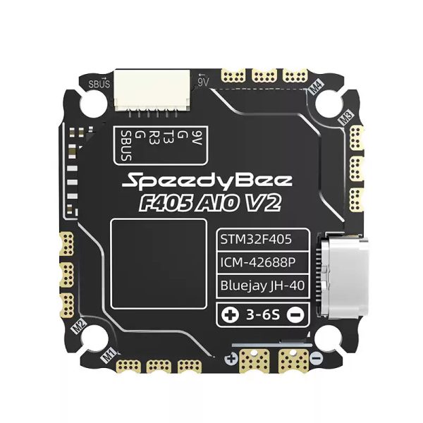 SpeedyBee F405 AlO V2 35 40A Bluejay 25.5×25.5 3-65 Flight Controller