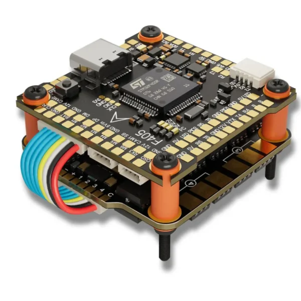 DAKEFPV F405 Flight Controller & 8S 70A 4-in-1 ESC Stack Dual Cam Switching(Mission Planner/Betaflight/Inav)