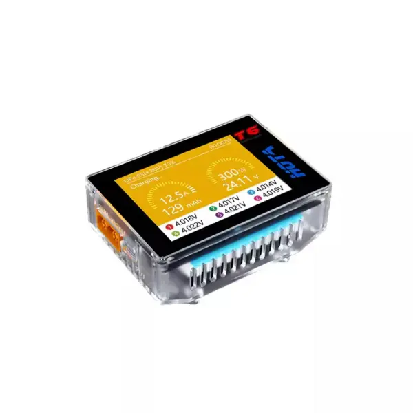 Second image of HOTA T6 DC 300W PD 90W 15A 1-6S LiPo Battery Charger and Checker