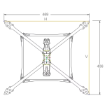 Mark4 V3 13 Inch 570mm Carbon Fiber Frame T8 WITH 3DP 4